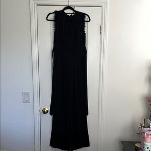 Newbury Kustom Sleeveless Black Jumpsuit